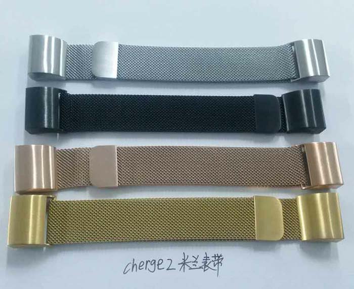 适用FITBIT Charge2智能手表表带米兰尼斯网带表带链(图3)